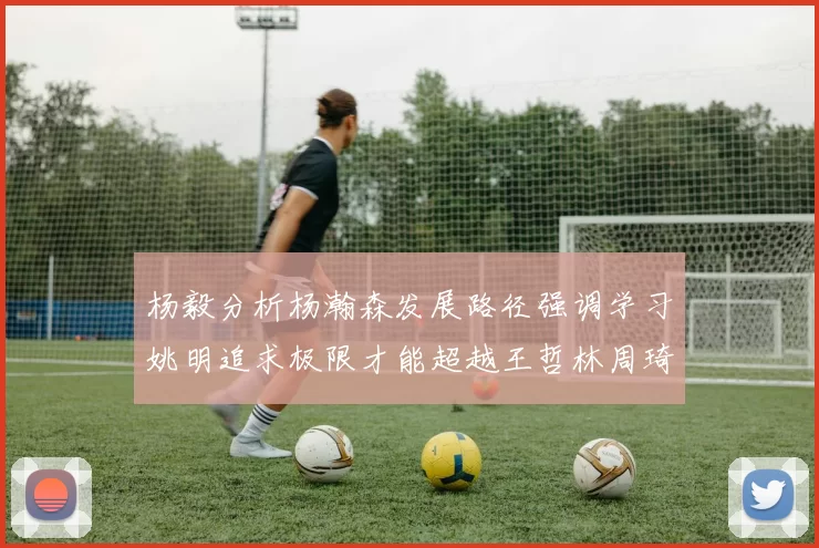 杨毅分析杨瀚森发展路径强调学习姚明追求极限才能超越王哲林周琦状态